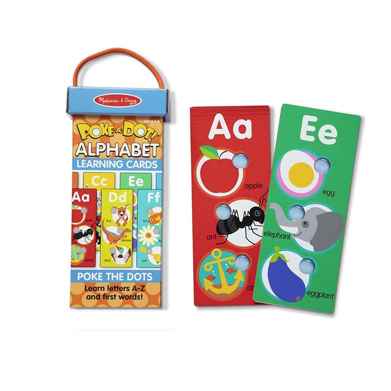 Pokeadot Alphabet Learning Cards (Pack of 2) - Letter Recognition - Melissa & Doug