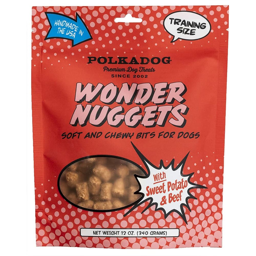 Polkadog Sweet Potato And Beef Wonder Nuggets 12 Oz - Pet Supplies - Polkadog