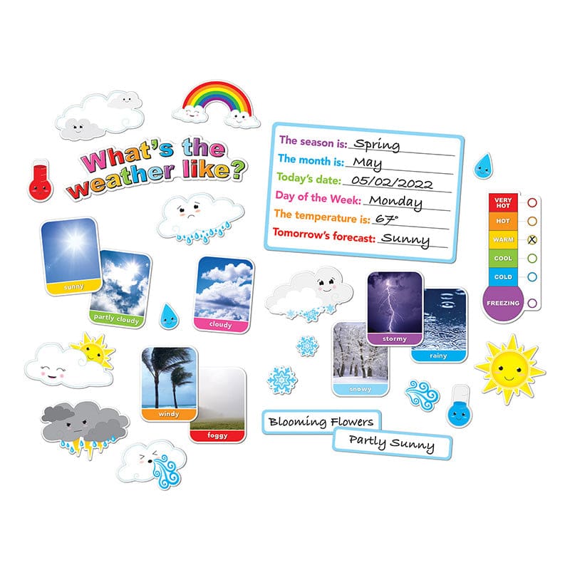 Poly Mini Bb Set Weather 30 Pcs (Pack of 6) - Science - Ashley Productions