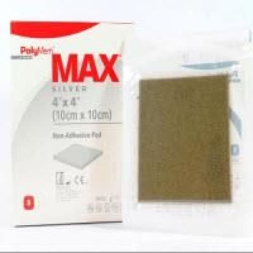 Polymem Polymem Max Silver 4X4 Non Adh Case of 16 - Wound Care >> Advanced Wound Care >> Silver Dressings - Polymem