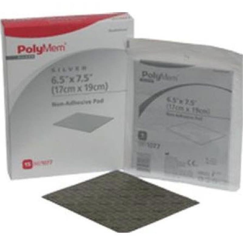 Polymem Polymem Silver 6.5 X 7.5 Non-Adh Box of 15 - Item Detail - Polymem