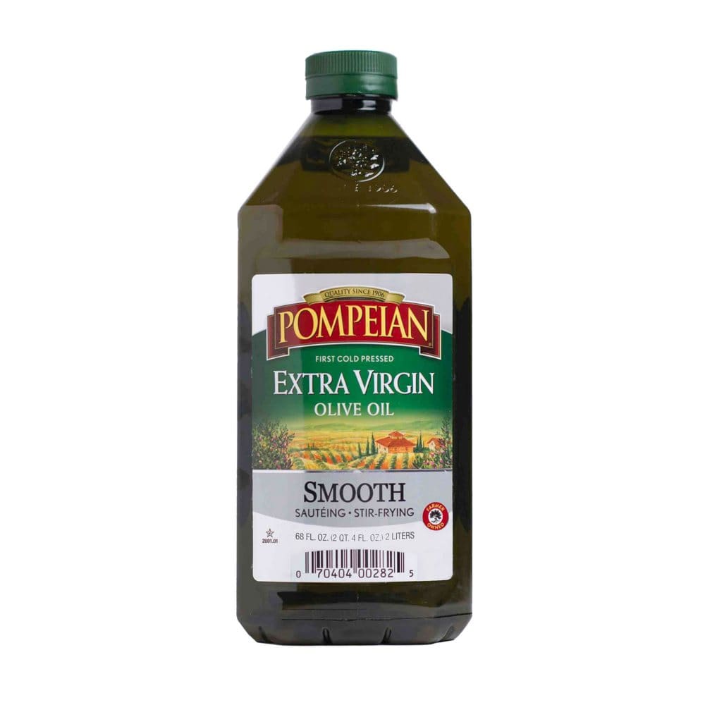 Pompeian Smooth Extra Virgin Olive Oil (68 oz.) - Condiments Oils & Sauces - Pompeian Smooth