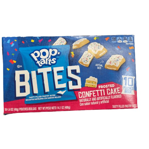 Pop-Tarts Pop-Tarts Baked Pastry Bites, Multiple Choice Flavor, 10 Ct, 14.1 Oz, Box