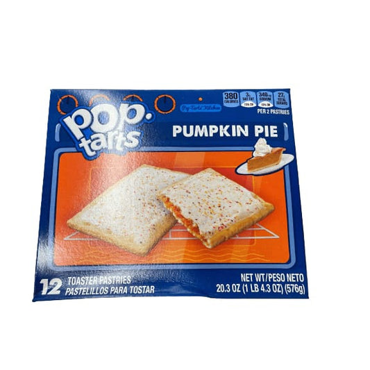 Pop-Tarts Pop-Tarts Breakfast Toaster Pastries, Frosted Pumpkin Pie Flavored, Limited Edition, 20.3 oz (12 Count)