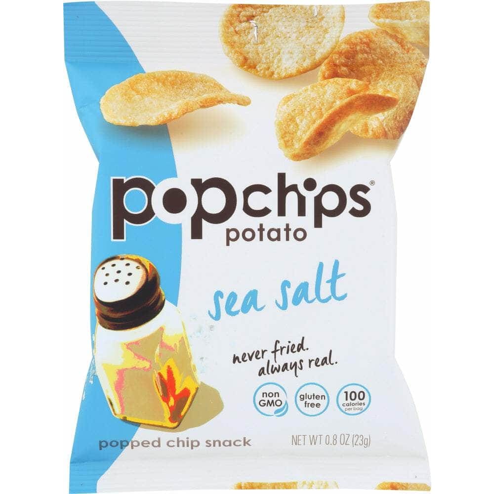 Popchips Popchips Gluten Free Popped Potato Chips Sea Salt, .8 oz