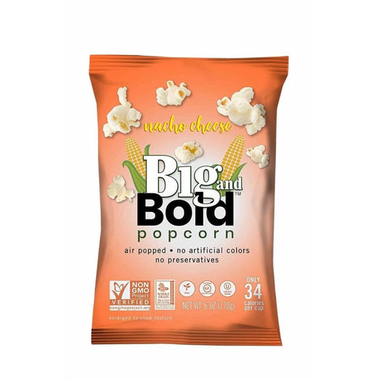 POPTIME BIG AND BOLD Poptime Big And Bold Nacho Cheese Popcorn, 6 Oz
