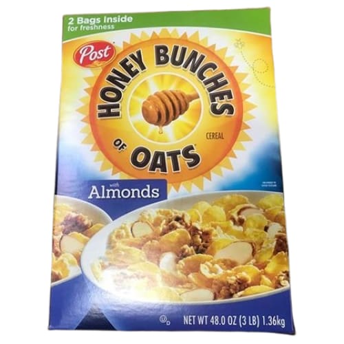 Post Honey Bunches of Oats w/Almonds - 48oz - ShelHealth.Com