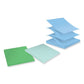 Post-it 100% Recycled Paper Super Sticky Notes 3 X 3 Oasis 70 Sheets/pad 6 Pads/pack - School Supplies - Post-it® Notes Super Sticky