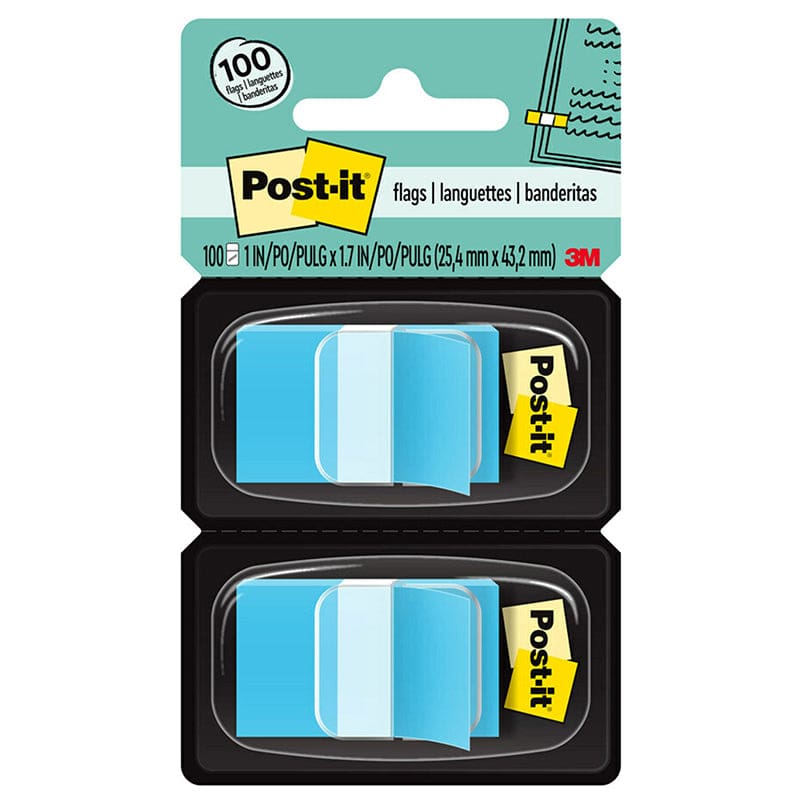 Post-It Flags Blue 2Ct (Pack of 6) | ShelHealth