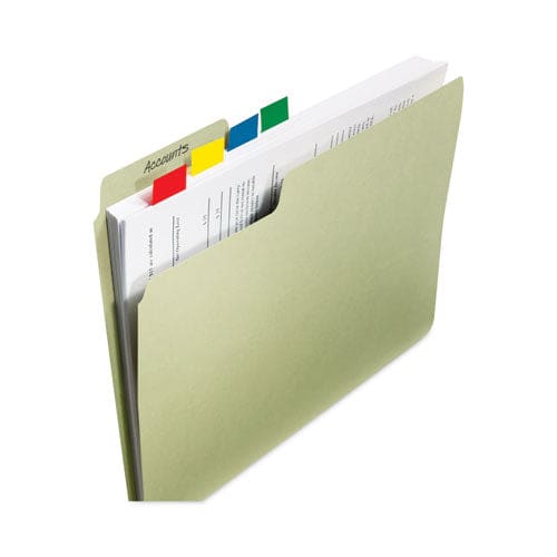 Post-it Flags Marking Page Flags In Dispensers Green 50 Flags/dispenser 12 Dispensers/pack - Office - Post-it® Flags