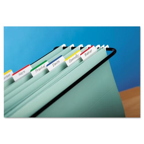 Post-it Tabs Angled Color Bar Tabs 1/5-cut White 2 Wide 50/pack - Office - Post-it® Tabs