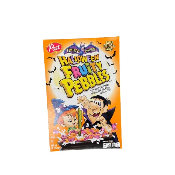 Post Limited Edition Halloween Fruity Pebbles 10 oz. - Post