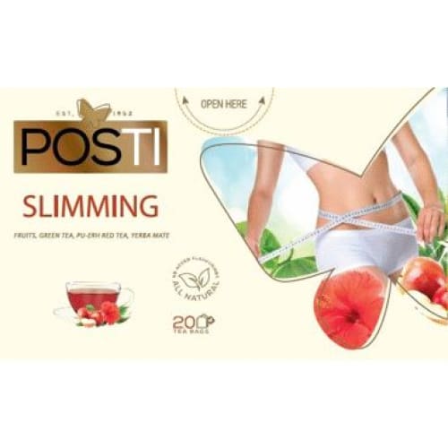 Posti Premium Slimming Fruit Green Tea Bags 20 pcs. - Posti