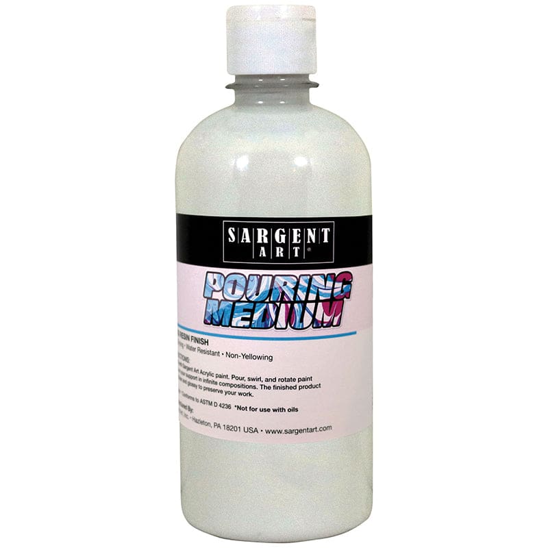 Pouring Medium Gloss Resin 16 Oz (Pack of 6) - Paint - Sargent Art Inc.