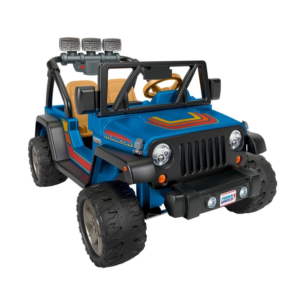 Power Wheels Retro Jeep Wrangler 12-Volt Ride-On - Riding Toys - Power