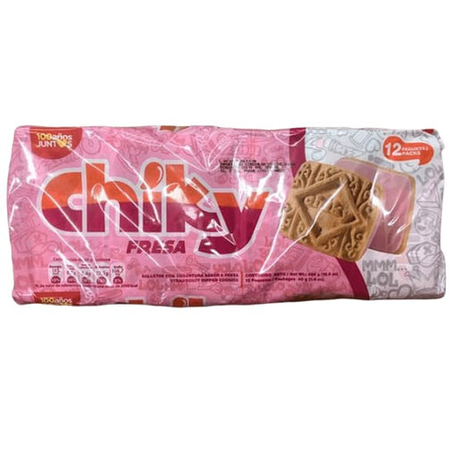 Pozuelo Chiky Fresa Strawberry Cookies Bag, 12 Count - ShelHealth.Com