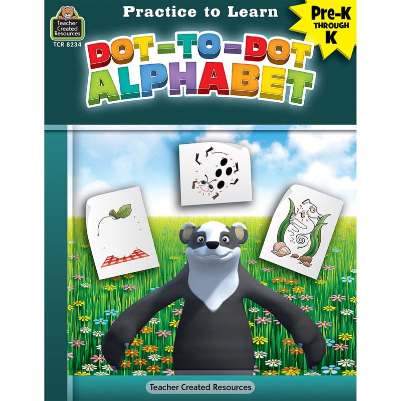 Pract To Learn Dot To Dot Alphabet (Pack of 10) - Language Arts - Teacher Created Resources