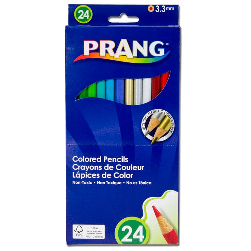 Prang Colored Pencil Sets 24 Color (Pack of 6) - Colored Pencils - Dixon Ticonderoga Company