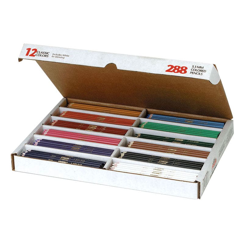 Prang Colored Pencils Classpack 288 Pack - Colored Pencils - Dixon Ticonderoga Company