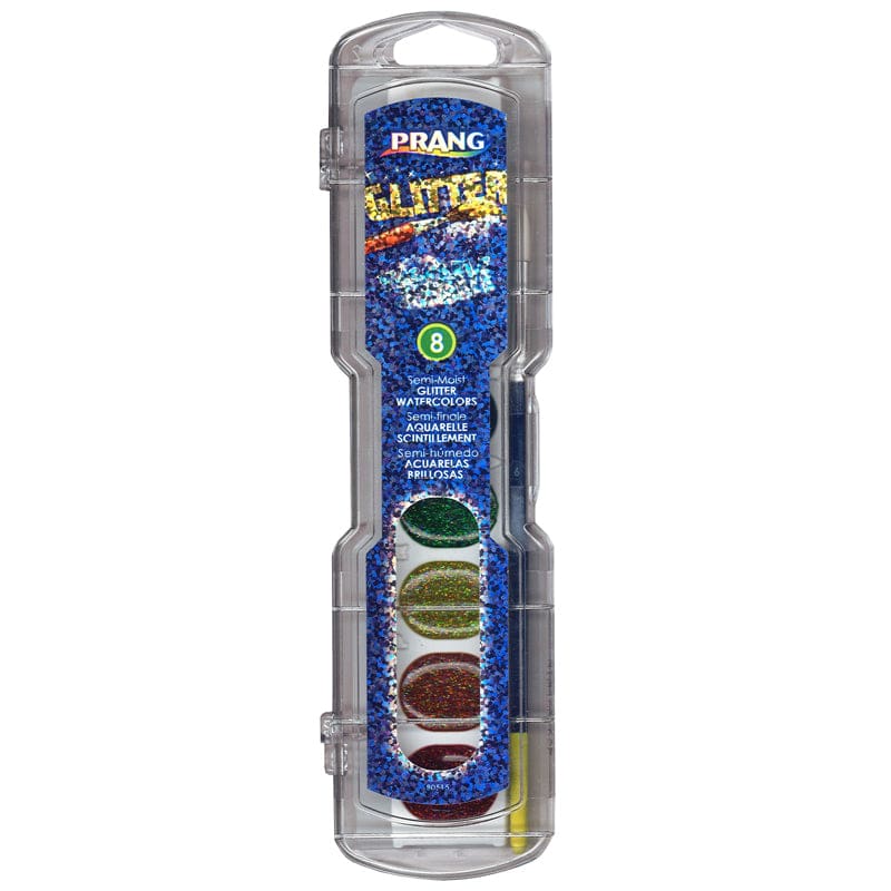 Prang Watercolor Glitter Color 8 Ct (Pack of 10) - Paint - Dixon Ticonderoga Company