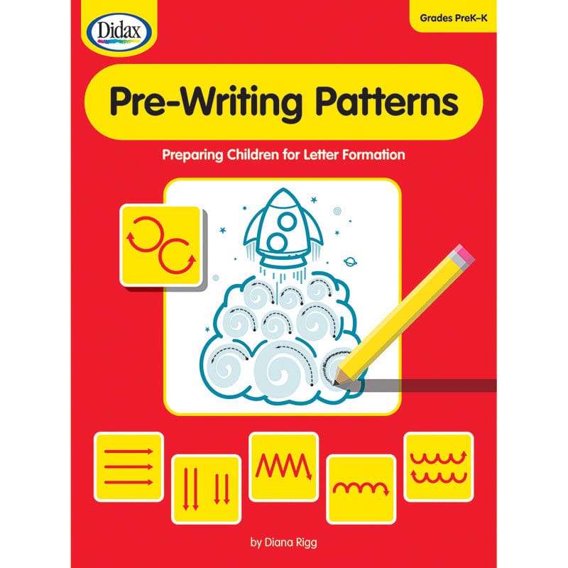 Pre Writing Patterns (Pack of 2) - Language Arts - Didax