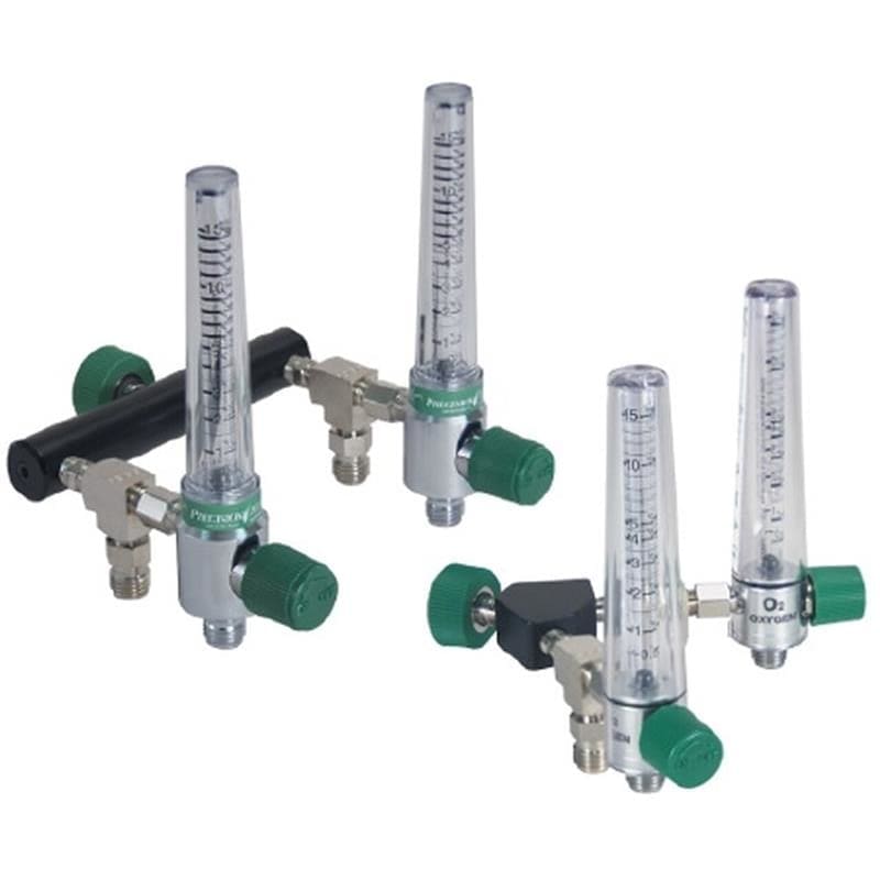 Precision Medical T-Branch Fitting With 2 0-15Lpm Flowmeters - Item Detail - Precision Medical