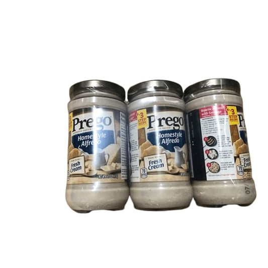 Prego Alfredo Sauce, Homestyle Alfredo, 14.5 Oz. (Pack of 3) - ShelHealth.Com