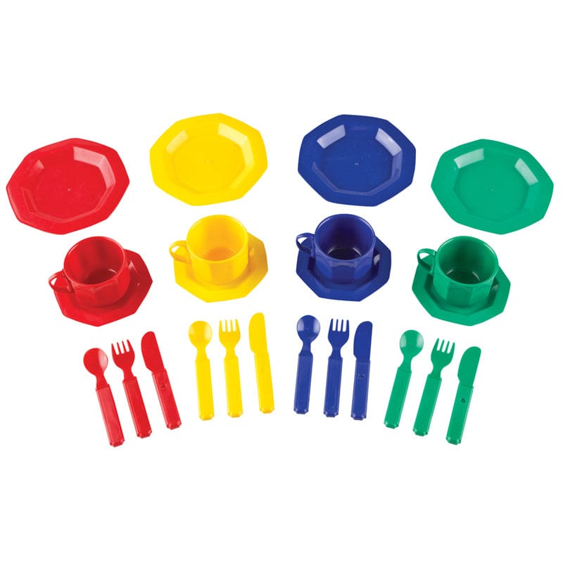Pretend & Play Dish Set 24 Pieces - Homemaking - Learning Resources