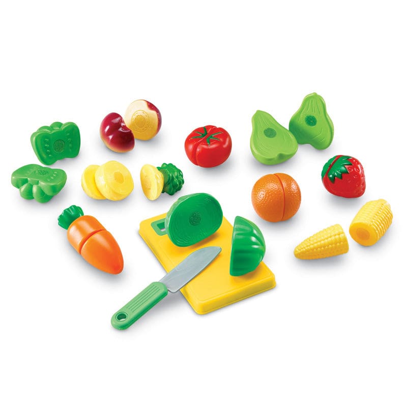 Pretend & Play Sliceable Fruits & Veggies - Play Food - Learning Resources