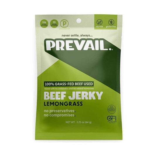 PREVAIL Prevail Jerky Beef Lemongrass, 2.25 Oz