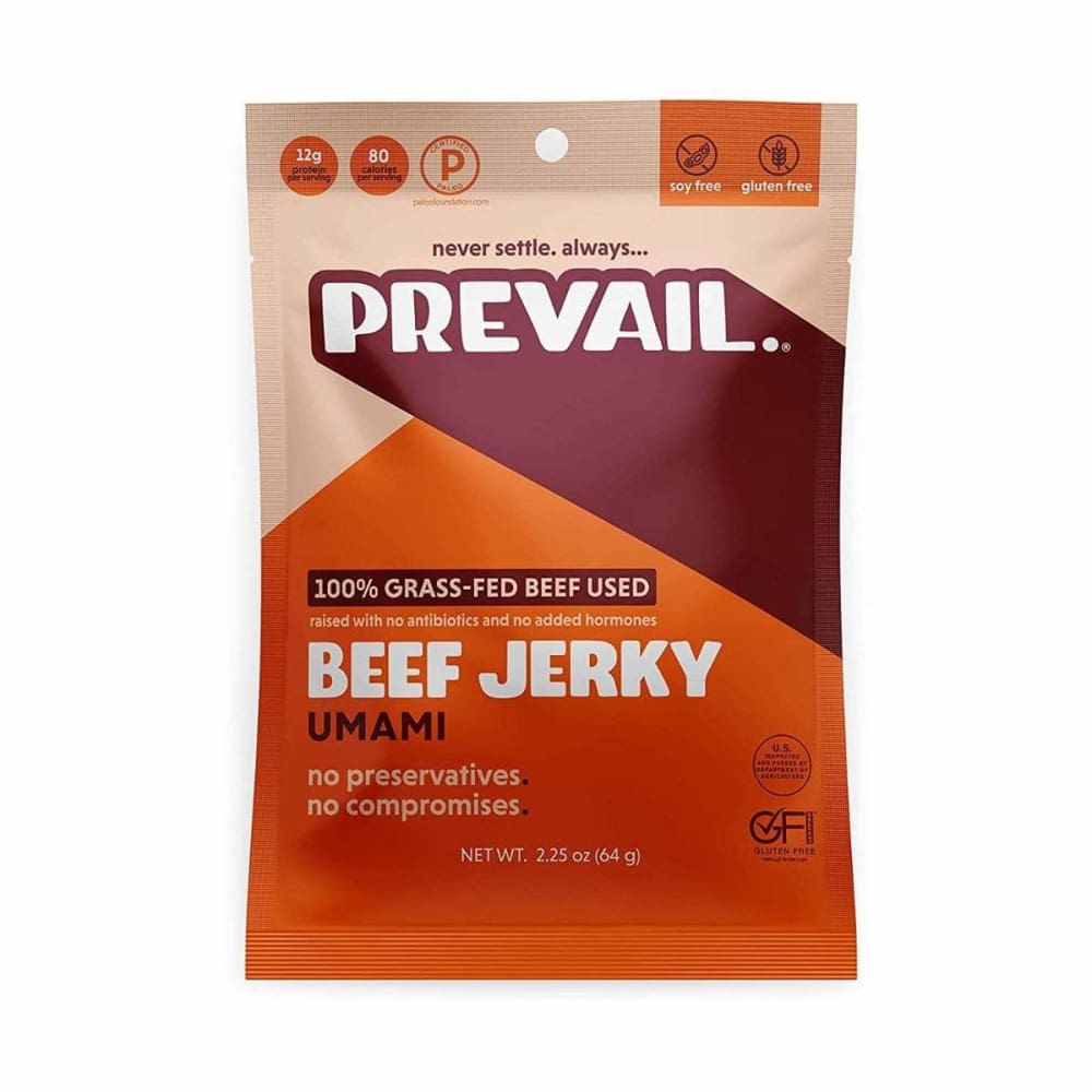 PREVAIL Prevail Jerky Beef Umami, 2.25 Oz