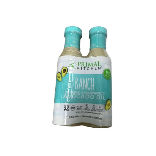 Primal Kitchen - Ranch, Avocado Oil-Based Dressing and Marinade, 2 x 12 fl oz. - ShelHealth.Com