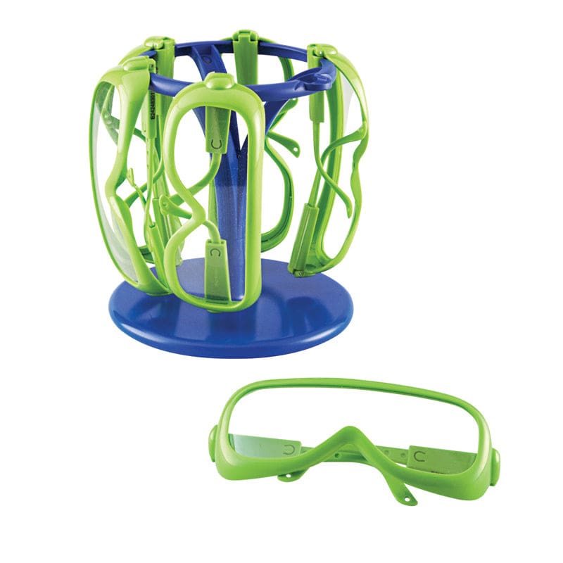 Primary Science Safety Glasses 6 Set In A Stand - Lab Equipment - Learning Resources