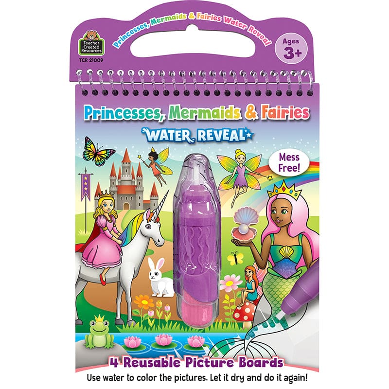 Princesses Mermaids Water Reveal & Fairies (Pack of 10) - Art & Craft Kits - Teacher Created Resources