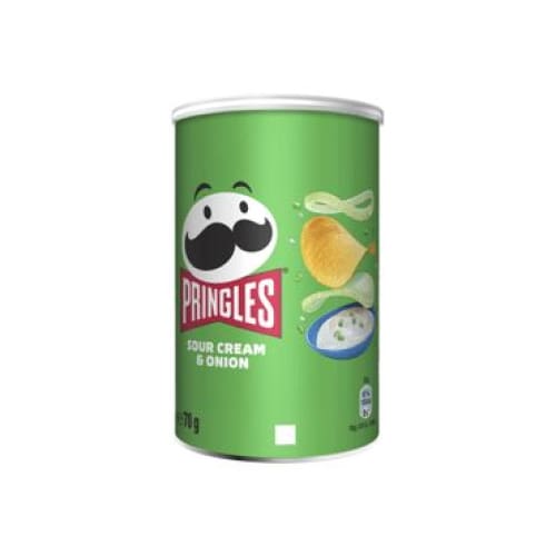 PRINGLES Sourcream & Onions Flavors Crunchy Snack 2.47 oz. (70 g.) - Pringles