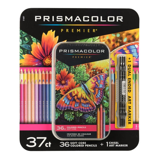 Prismacolor Premier Soft Core Colored Pencils Assorted Colors 37 Count - Easter Essentials - Prismacolor
