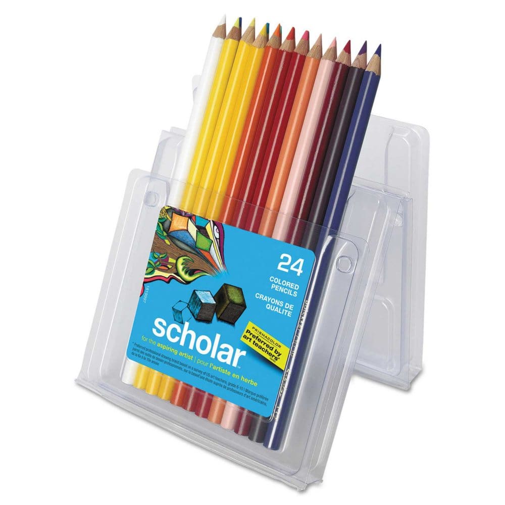 Prismacolor Scholar Colored Pencil Set 3 mm 24/Pack - Drawing & Coloring - Prismacolor