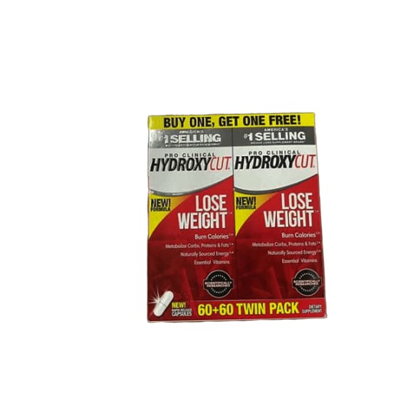Pro Clinical Hydroxycut, 2 pk./60 ct. - ShelHealth.Com