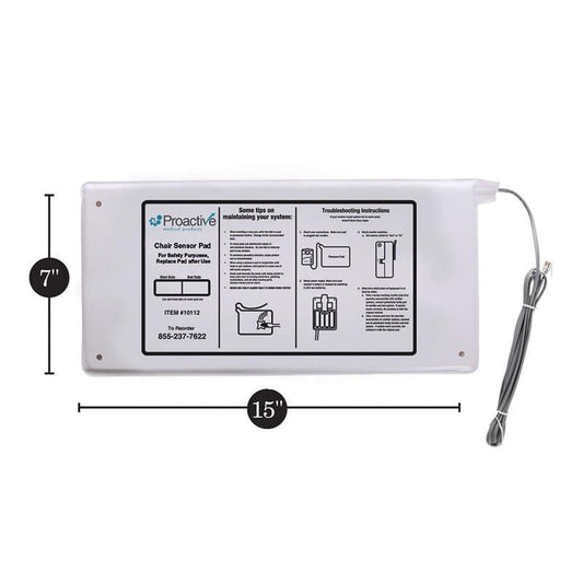 Proactive Medical Chair Sensor Pad 45 Day 7X15 (Pack of 2) - Nursing Supplies >> Alarms - Proactive Medical
