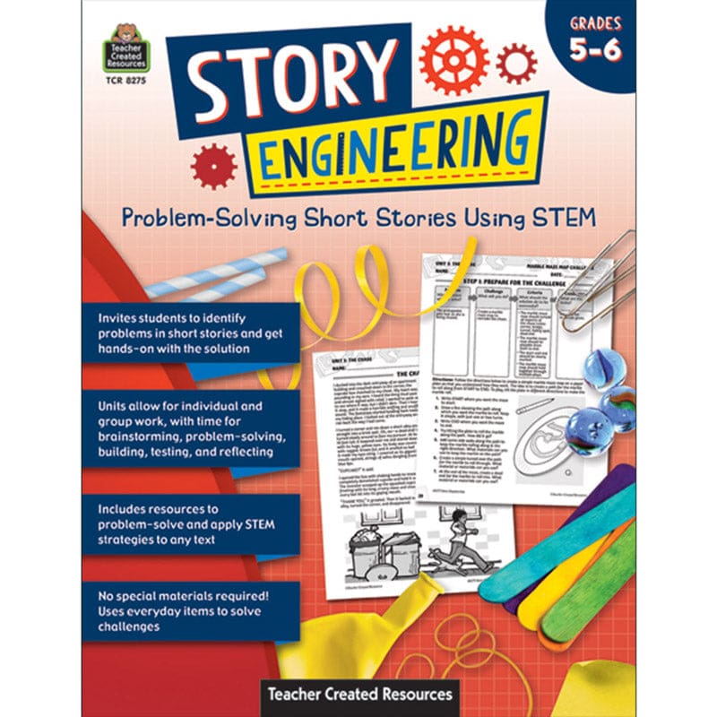 Problem Solvng Short Stories Gr 5-6 Using Stem (Pack of 3) - Classroom Activities - Teacher Created Resources