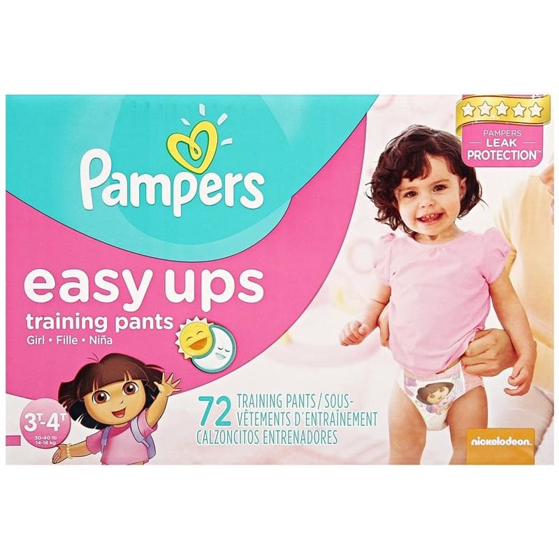 Procter and Gamble Pampers Easy Up Girls 3T-4T Box of G23 - Incontinence >> Briefs and Diapers - Procter and Gamble