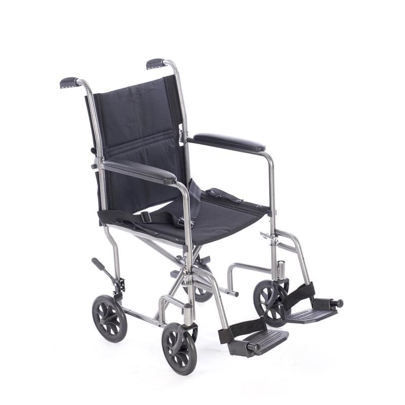 PROCURE Transport Chair 19 Silver Vein 250Lb - Item Detail - PROCURE