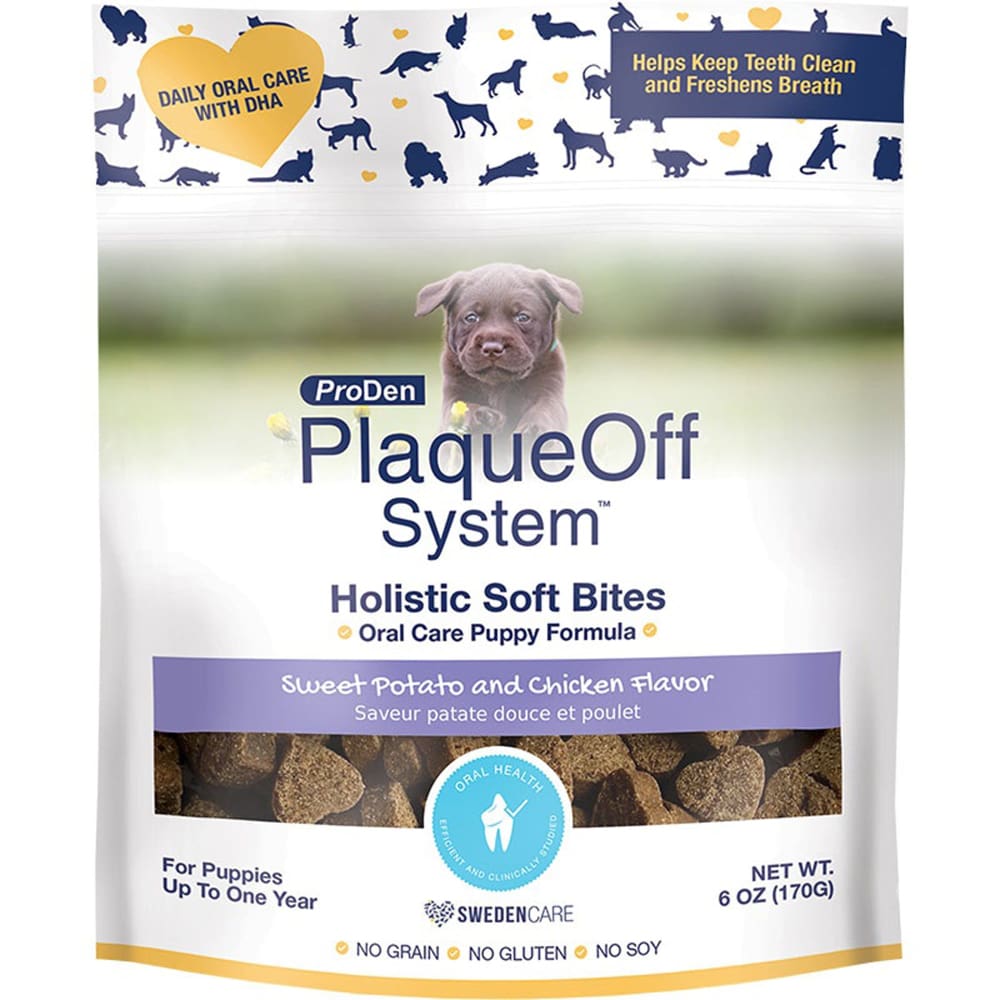 Proden Dog Plaqueoff Bites Puppy 6Oz - Pet Supplies - Proden