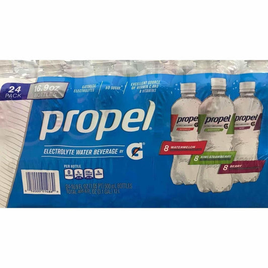 Propel Fitness Water Variety Pack, 24 pk./16.9 oz. - ShelHealth.Com