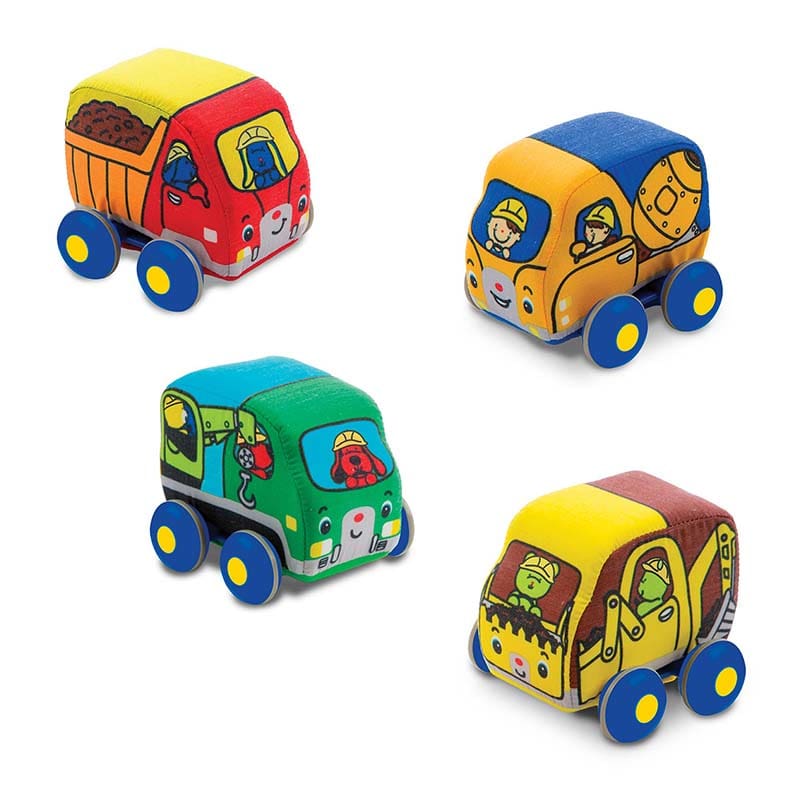 Pull Back Construction Vehicles - Vehicles - Melissa & Doug
