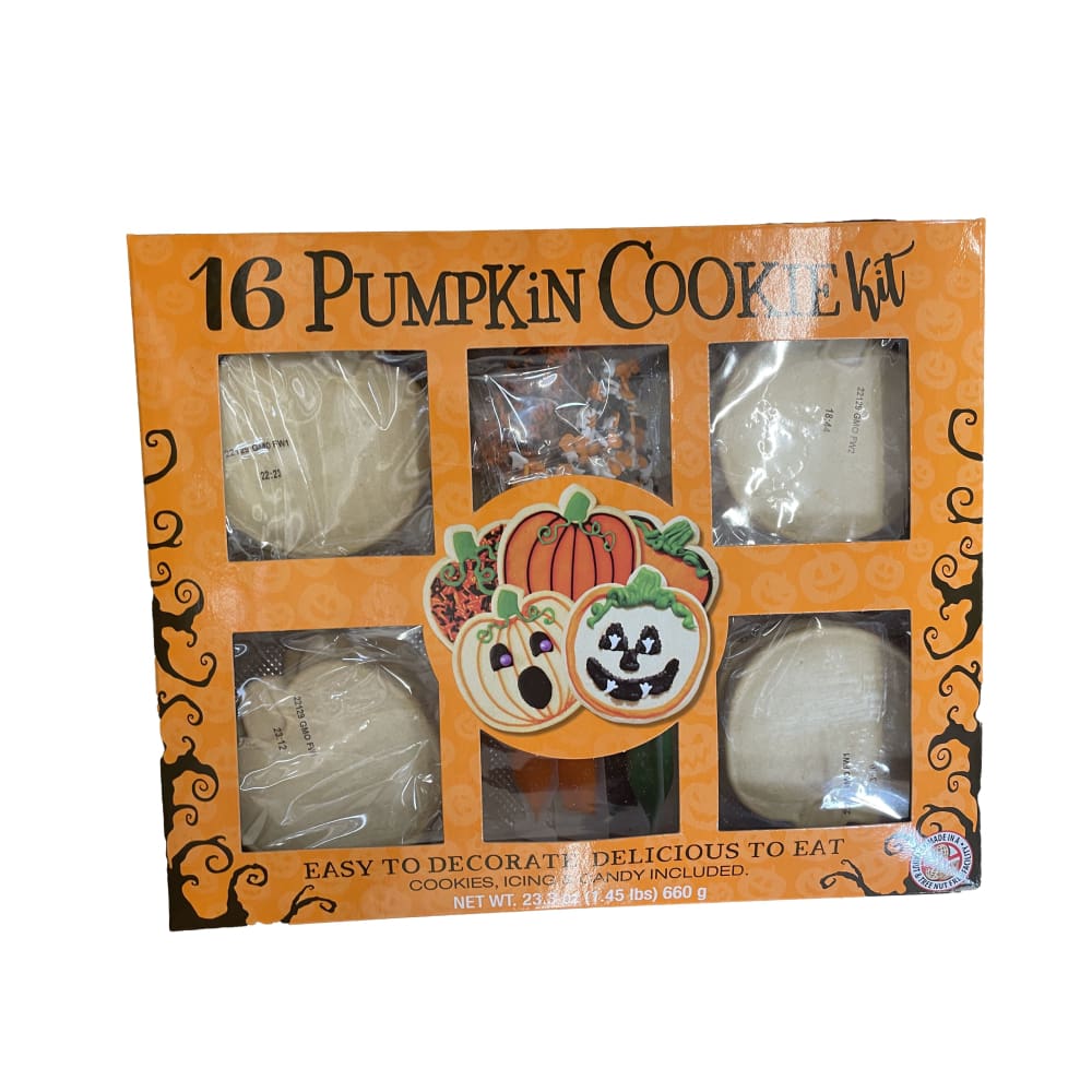 Pumpkin Cookie Kit 16 Count 23.3 oz. - Pumpkin