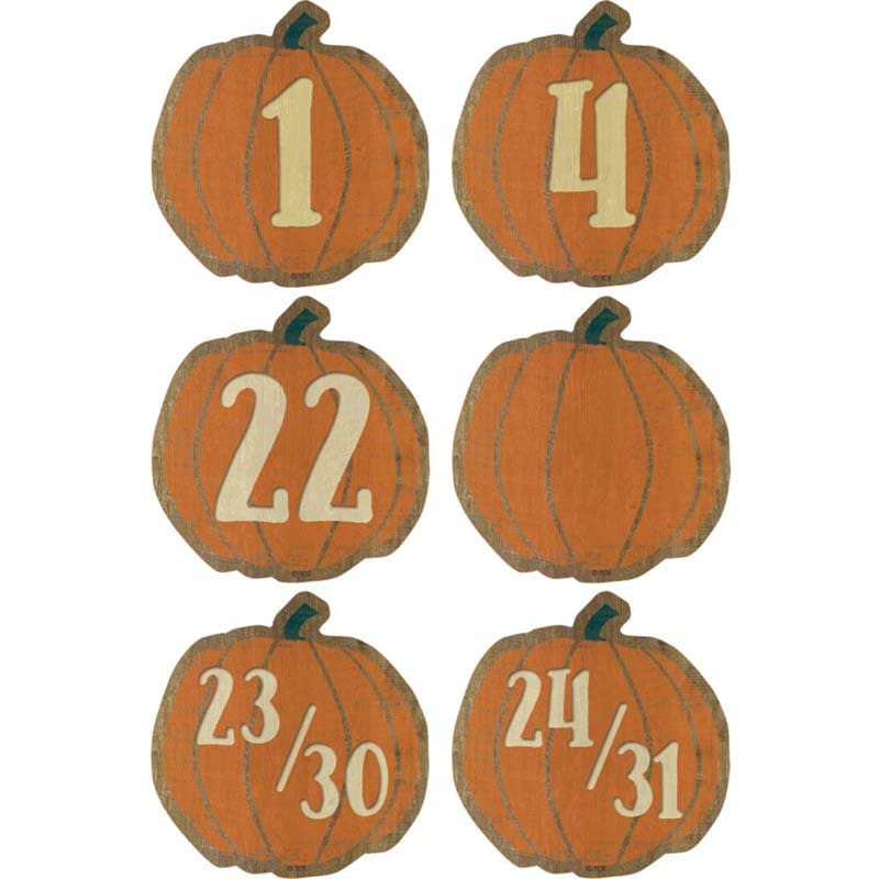 Pumpkins Calendar Days Home Sweet Classroom (Pack of 12) - Calendars - Teacher Created Resources
