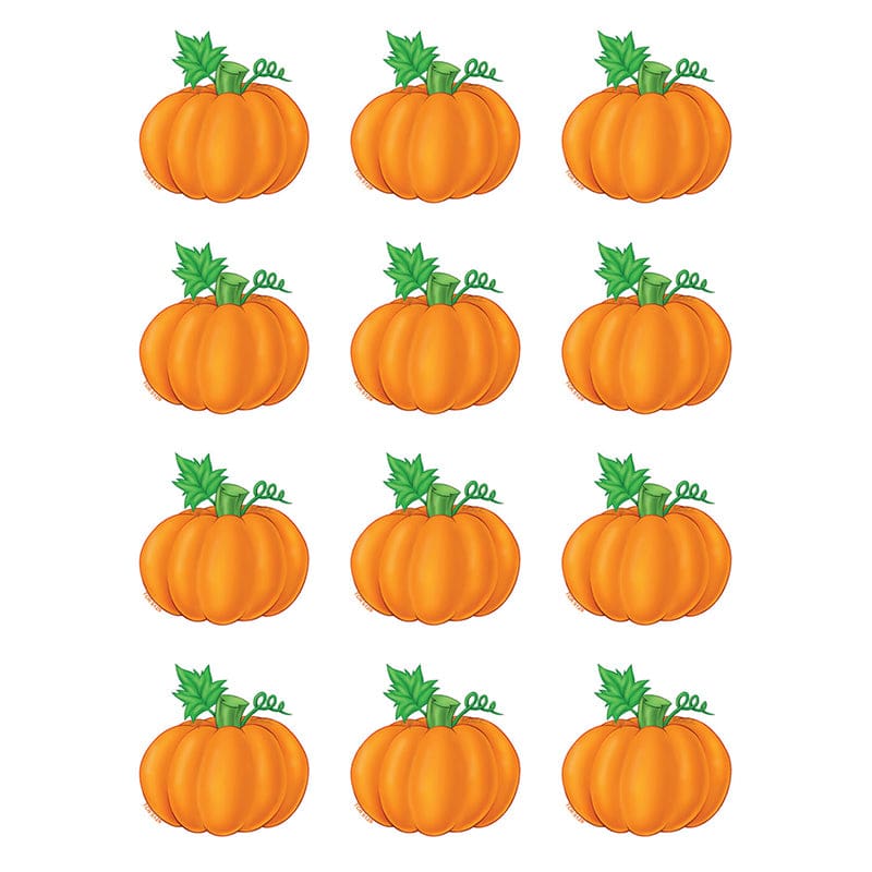 Pumpkins Mini Accents (Pack of 10) - Holiday/Seasonal - Teacher Created Resources