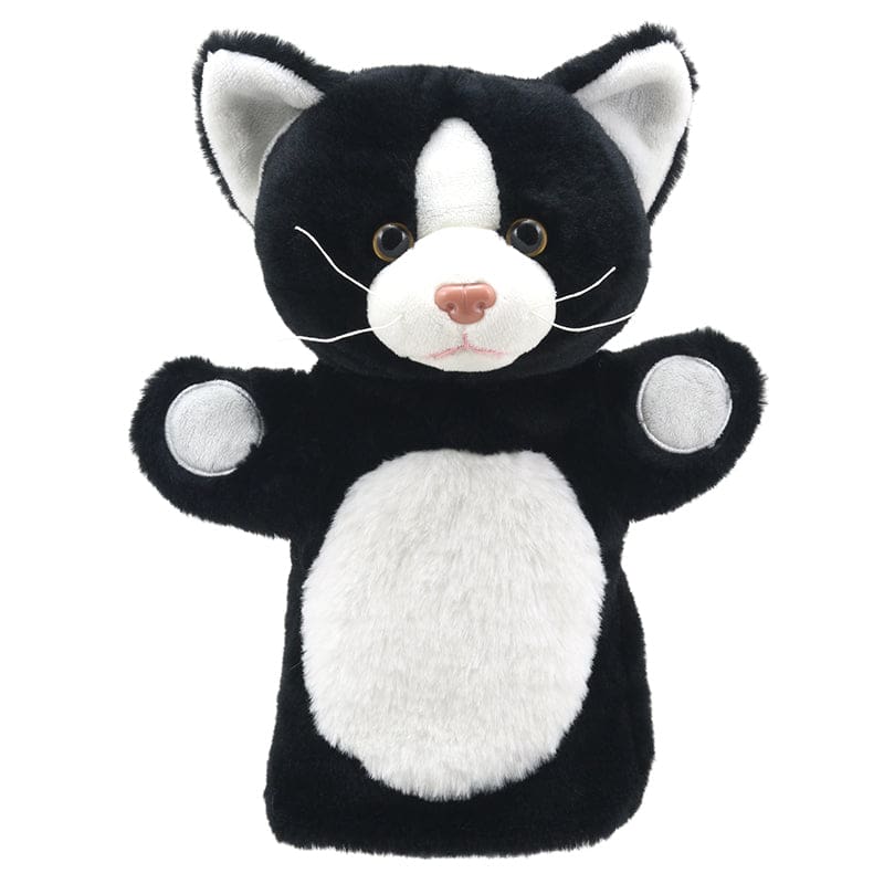 Puppet Buddies Cat (Black & White) (Pack of 6) - Puppets & Puppet Theaters - The Puppet Company