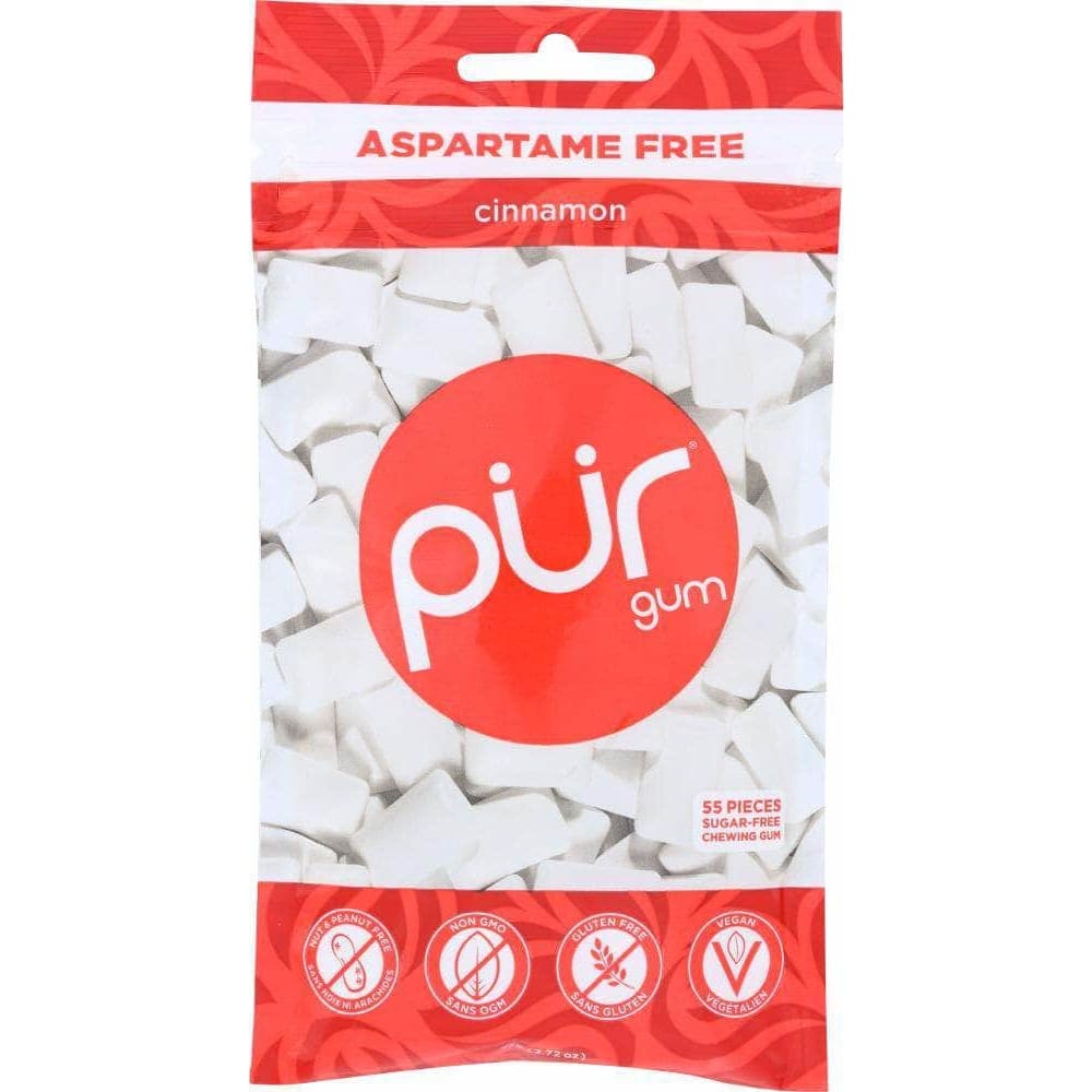 Pur Gum Pur Gum Sugar-Free Cinnamon Chewing Gum, 2.82 oz